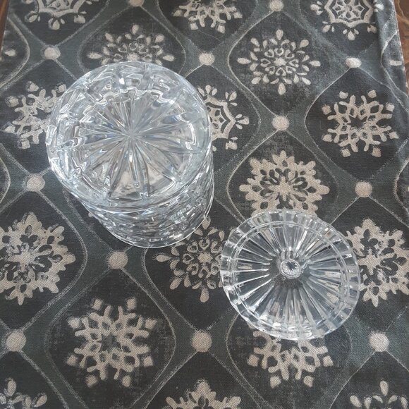 Vintage Crystal Clear Industries Coventry Crystal Candy Jar - Picture 3 of 6